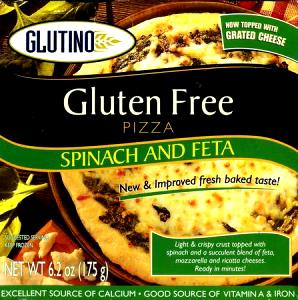 1 pizza (175 g) Spinach & Feta Pizza