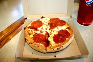 1 pizza (249 g) 6" Pepperoni Personal Pan Pizza