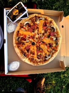 1 pizza (293 g) 8" Cheese Pizza