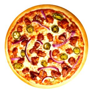 1 pizza (369 g) BBQ Chicken Pizza