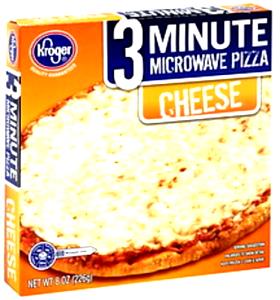 1 pizza (8 oz) 3 Minute Microwave Cheese Pizza