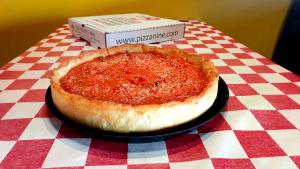 1 Pizza (9" Dia) Thick Crust No Cheese Pizza