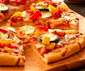 1 pizza (96 g) Roasted Vegetable Pizza