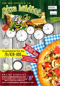 1 pizza Baja Pizza