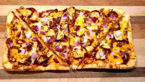 1 pizza BBQ Chicken Flatbread