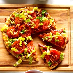 1 pizza BLT Pizza