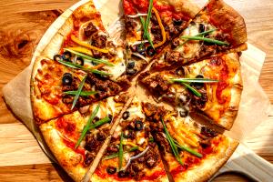 1 pizza Jerk Chicken Pizza