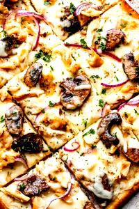 1 pizza Wild Mushroom with Grilled Chicken Pizza