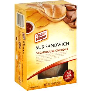 1 Pk Complete Sandwiches, Deli Creations Steakhouse Cheddar