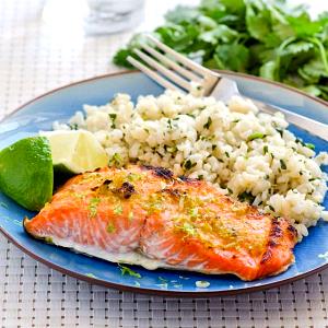 1 plate (400 g) Ginger Lime Salmon