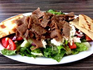 1 plate Fresh-Carved Gyros Plate
