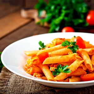 1 plate Penne Mediterranean
