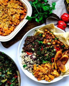 1 platter Caribbean Feast