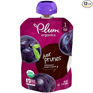 1 Plum With Liquid Plum Unsweetened in Water Pack (Cooked or Canned)