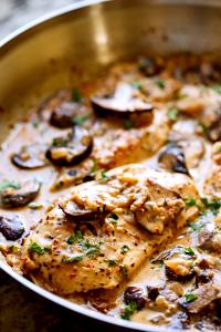 1 pocket (127 g) Grilled Chicken, Mushroom & Wild Rice
