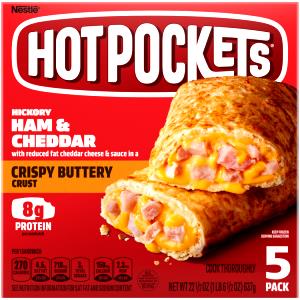 1 pocket (127 g) Hickory Ham & Cheddar