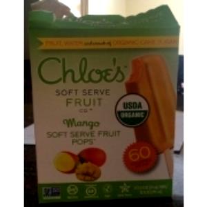 1 pop (76 g) Mango Soft Serve Fruit Pop