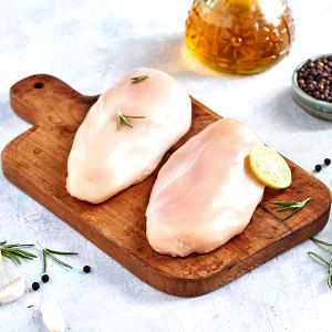 1 portion (123 g) Spicy Chicken Breast (Skinless & Breading Removed)