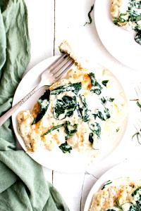 1 portion (142 g) Chicken Florentine