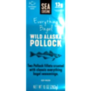 1 portion (147 g) Everything Bagel Wild Alaska Pollock