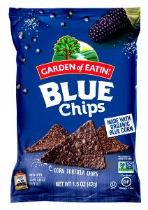 1 portion (41 g) Organic Blue Corn Tortilla Chips