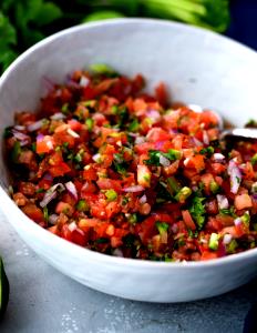 1 portion (45 g) Homemade Pico de Gallo
