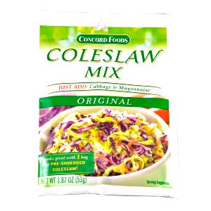 1 portion (4.6 oz) Cole Slaw