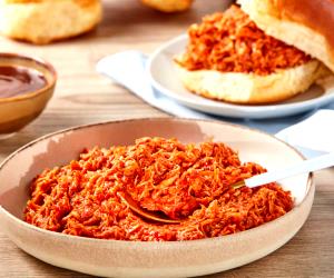 1 Portion 5 Ingredient BBQ Pulled Chicken