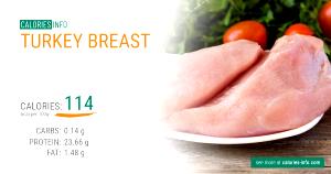 1 portion (77 g) Turkey Breast
