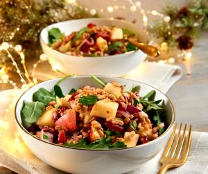 1 Portion Apple And Cranberry Farro Salad