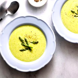 1 Portion Asparagus Cream Soup
