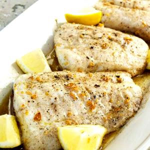 1 portion Broiled Flounder