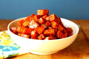 1 Portion Candied Sweet Potatoes