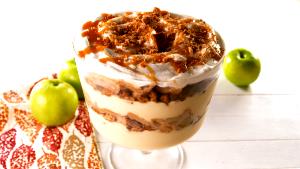1 Portion Caramel Apple Pudding