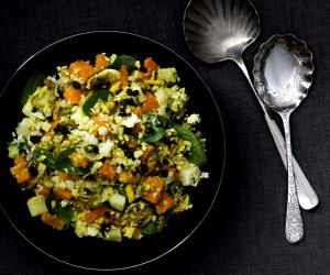 1 Portion Cauliflower Rice Pilaf With Yams