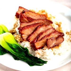 1 Portion Char Siu Pork With Rice