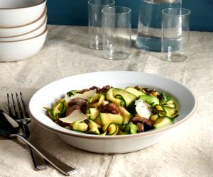 1 Portion Cheesy Zucchini Pappardelle