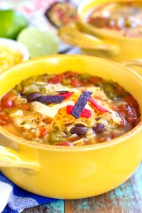 1 Portion Chicken Fajita Soup