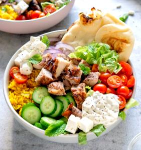1 Portion Chicken Shawarma Bowl