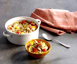 1 Portion Chicken With Bell Peppers İn Beer Sauce