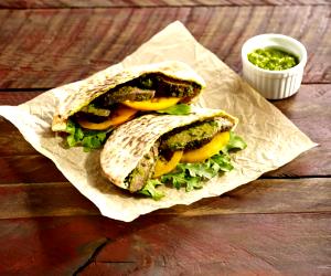 1 Portion Chimichurri Steak Pita Sandwich