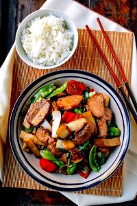 1 Portion Chinese Pork With Vegetables