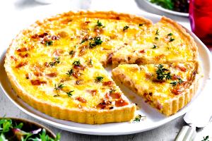1 Portion Classic Quiche Lorraine