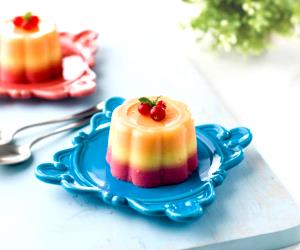 1 Portion Creamy Fruity Gelatins