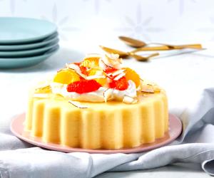 1 Portion Creamy Orange And Pineapple Jello Mold