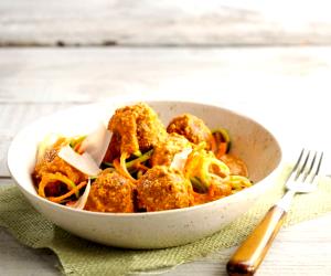 1 Portion Eggplant "Meatballs" With Romesco Sauce