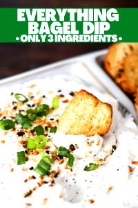 1 Portion Everything Bagel Dip
