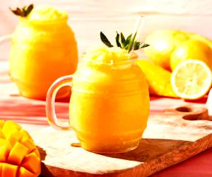 1 Portion Frozen Coconut Mango Lemonade
