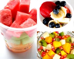 1 Portion Fruit Salad (Recipe Varies Seasonally; Nutritional İnfo İs An Average)