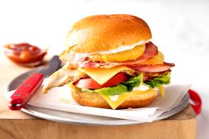 1 Portion Hawaiian Chicken Burger